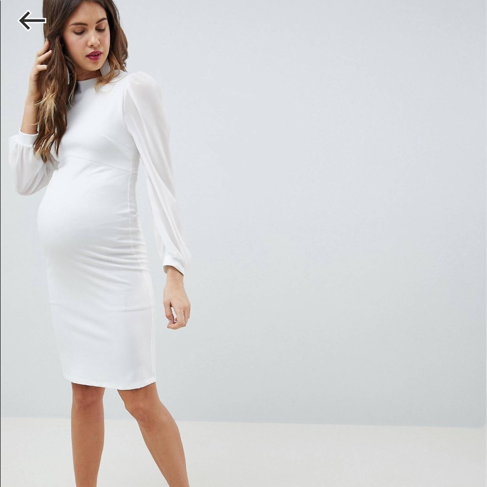 Queen Bee Open back bodycon with split - USA - 4